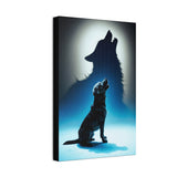 Labrador Channeling Inner Wolf Canvas- Pet Lover Wall Art